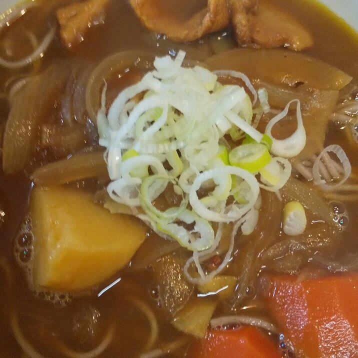 簡単リメイク☆カレーそば